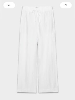 Aritzia The Lodge Pant- Cruiselinen, White 2XS